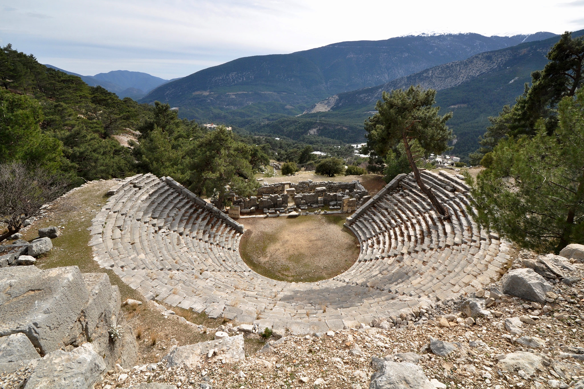Amphitheater in Arycanda, Antalya